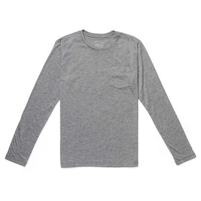 Men's Long Sleeve Pocket Tee - Tri-BlendX