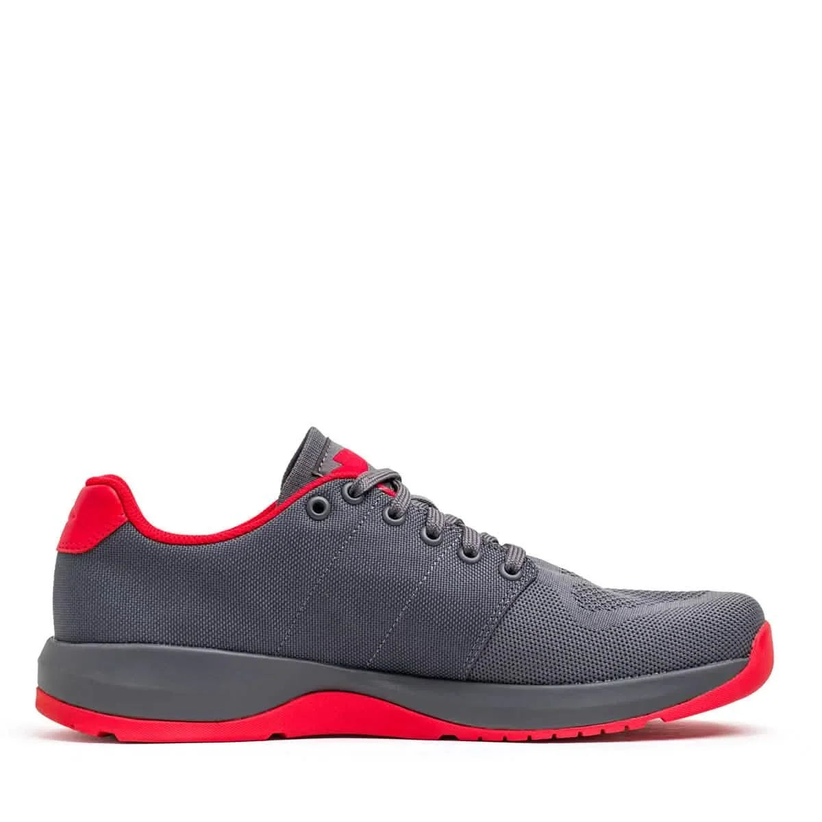 Women's Ballistic Trainers - Wolf Grey + High Risk Red