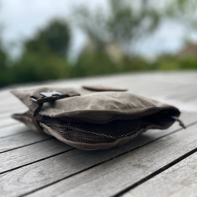 Wire Dopp - Waxed Canvas
