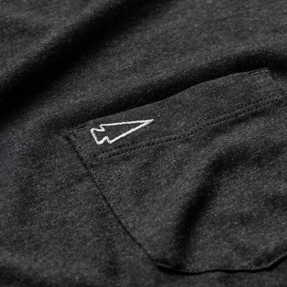 Men's Long Sleeve Pocket Tee - Tri-BlendX