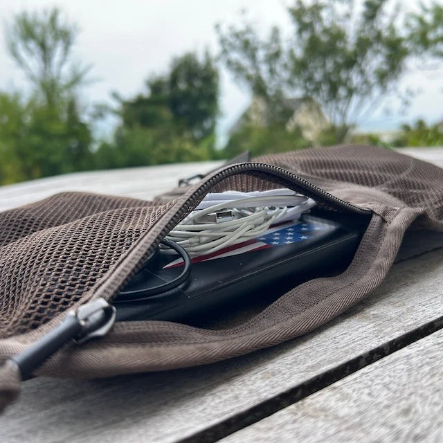 Wire Dopp - Waxed Canvas