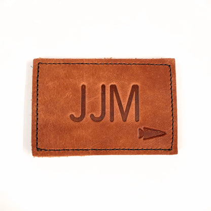 Patch  - Custom Leather Monogram