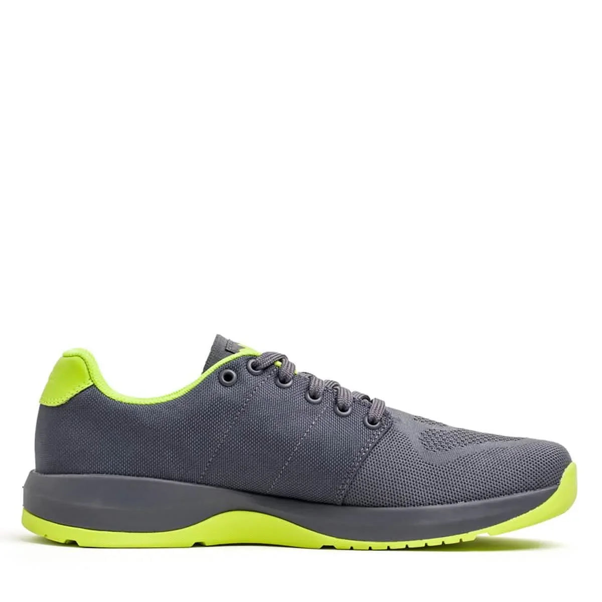 Women's Ballistic Trainers - Wolf Grey + Acid Lime