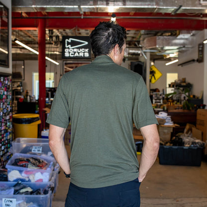 Men's Polo with Pocket - Tri-BlendX