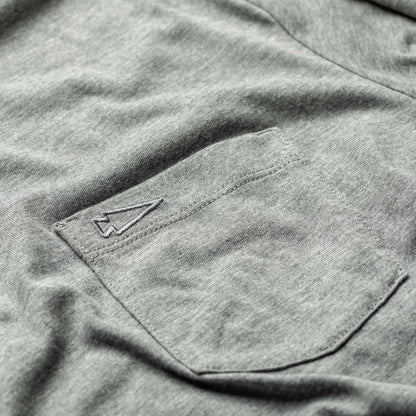 Men's Polo with Pocket - Tri-BlendX