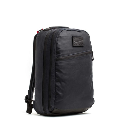 Double Compartment Bullet Ruck - Heritage Waxed Canvas - 18L