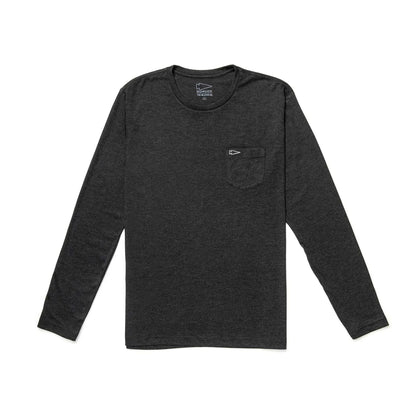 Men's Long Sleeve Pocket Tee - Tri-BlendX