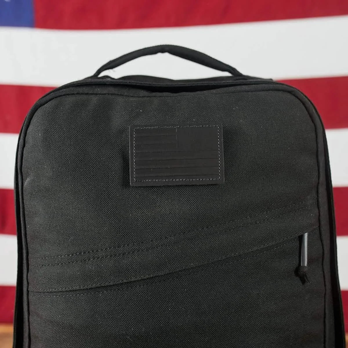 Patch - Leather Reverse Flag