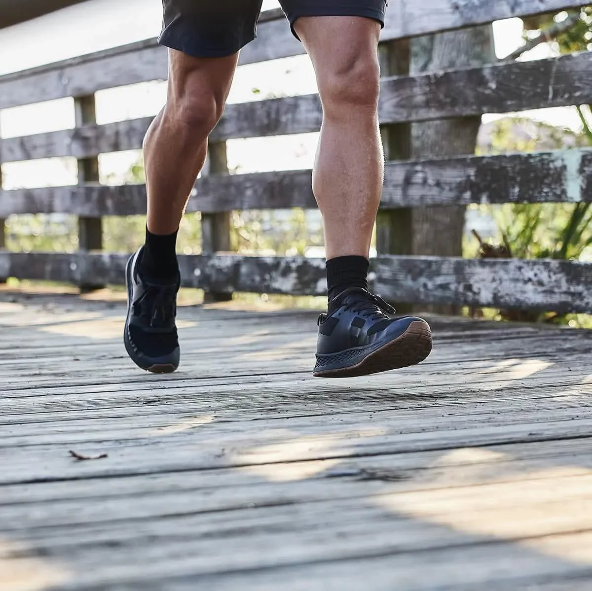Men's Rough Runner - Black + Gum