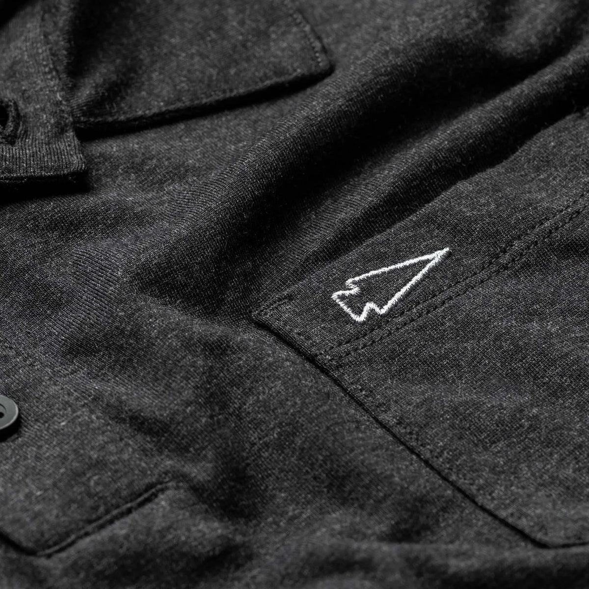 Men's Polo with Pocket - Tri-BlendX