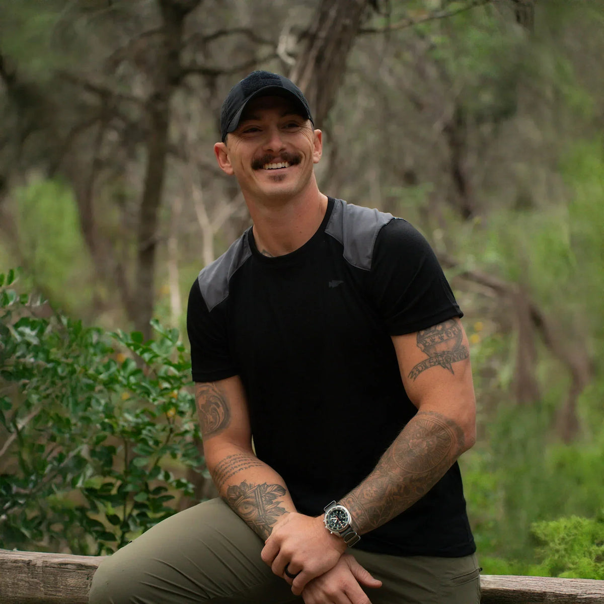 Men’s Commando Tee - Merino Wool