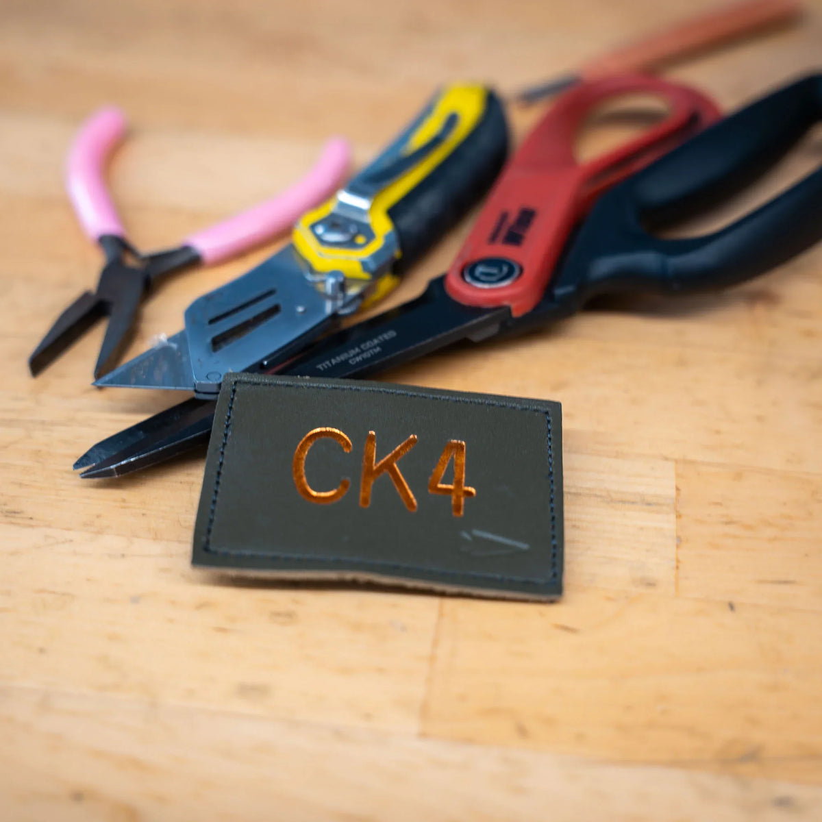 Patch  - Custom Leather Monogram