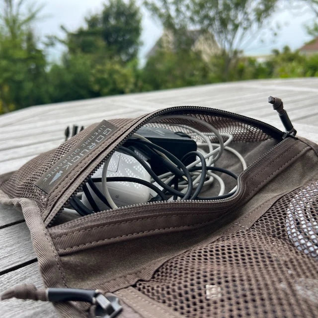 Wire Dopp - Waxed Canvas