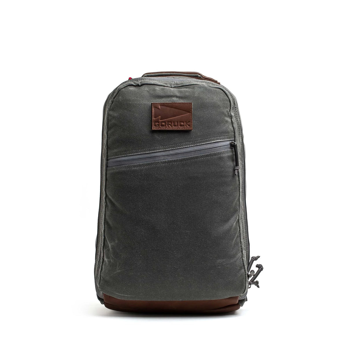 Double Compartment Bullet Ruck - Heritage Waxed Canvas - 18L