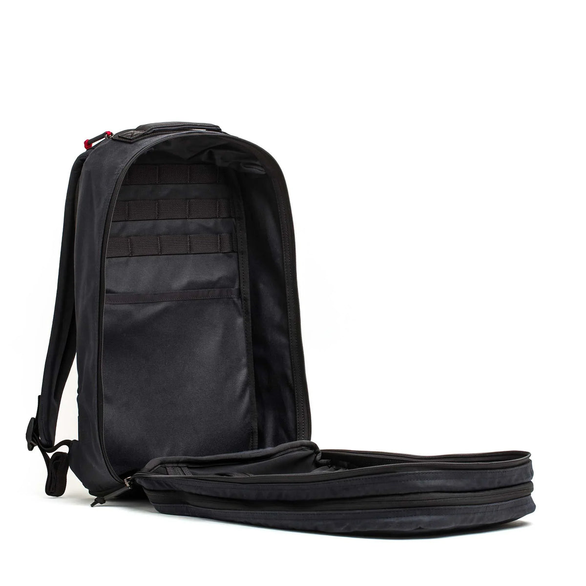 Double Compartment Bullet Ruck - Heritage Waxed Canvas - 18L