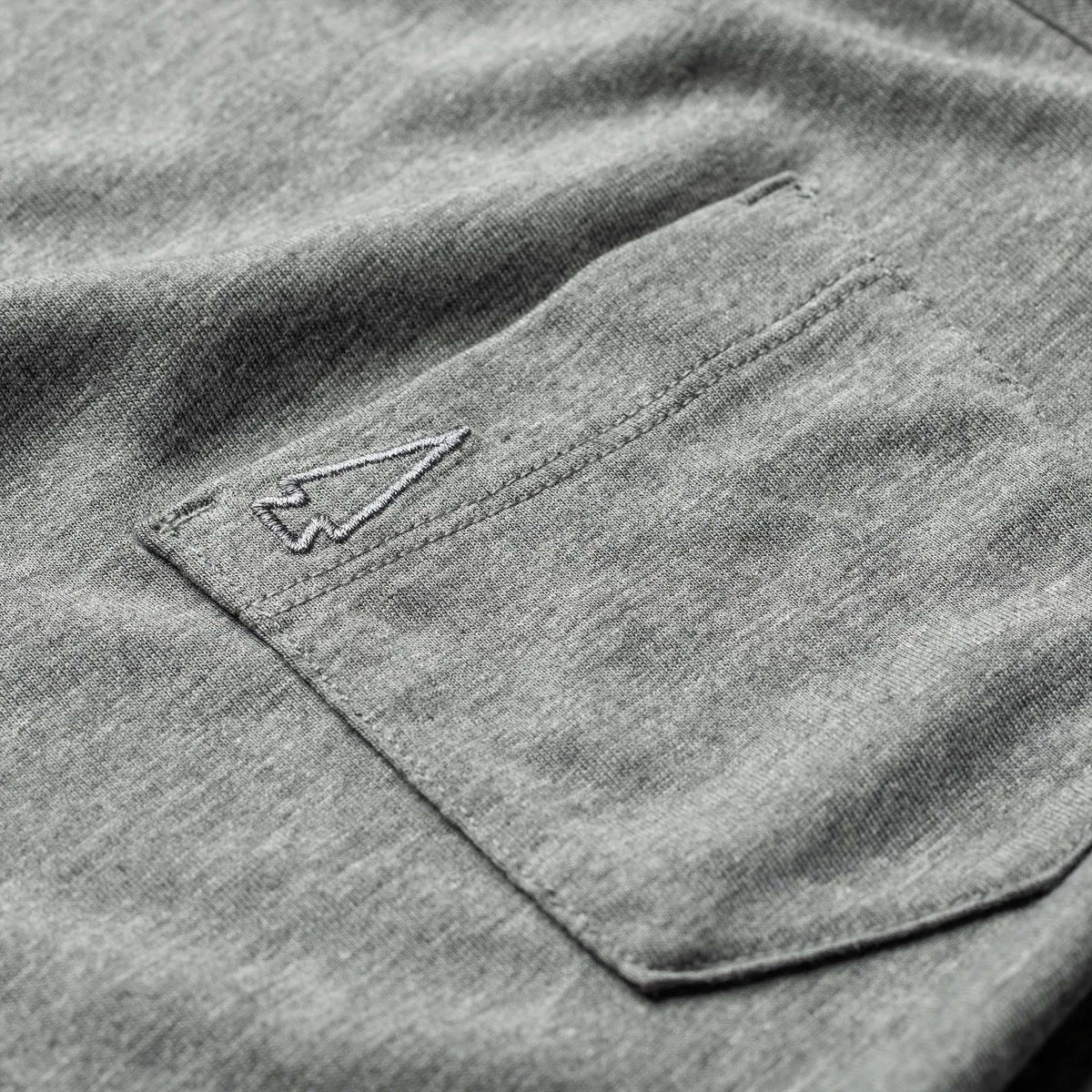Men's Long Sleeve Pocket Tee - Tri-BlendX