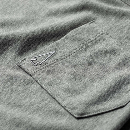 Men's Long Sleeve Pocket Tee - Tri-BlendX
