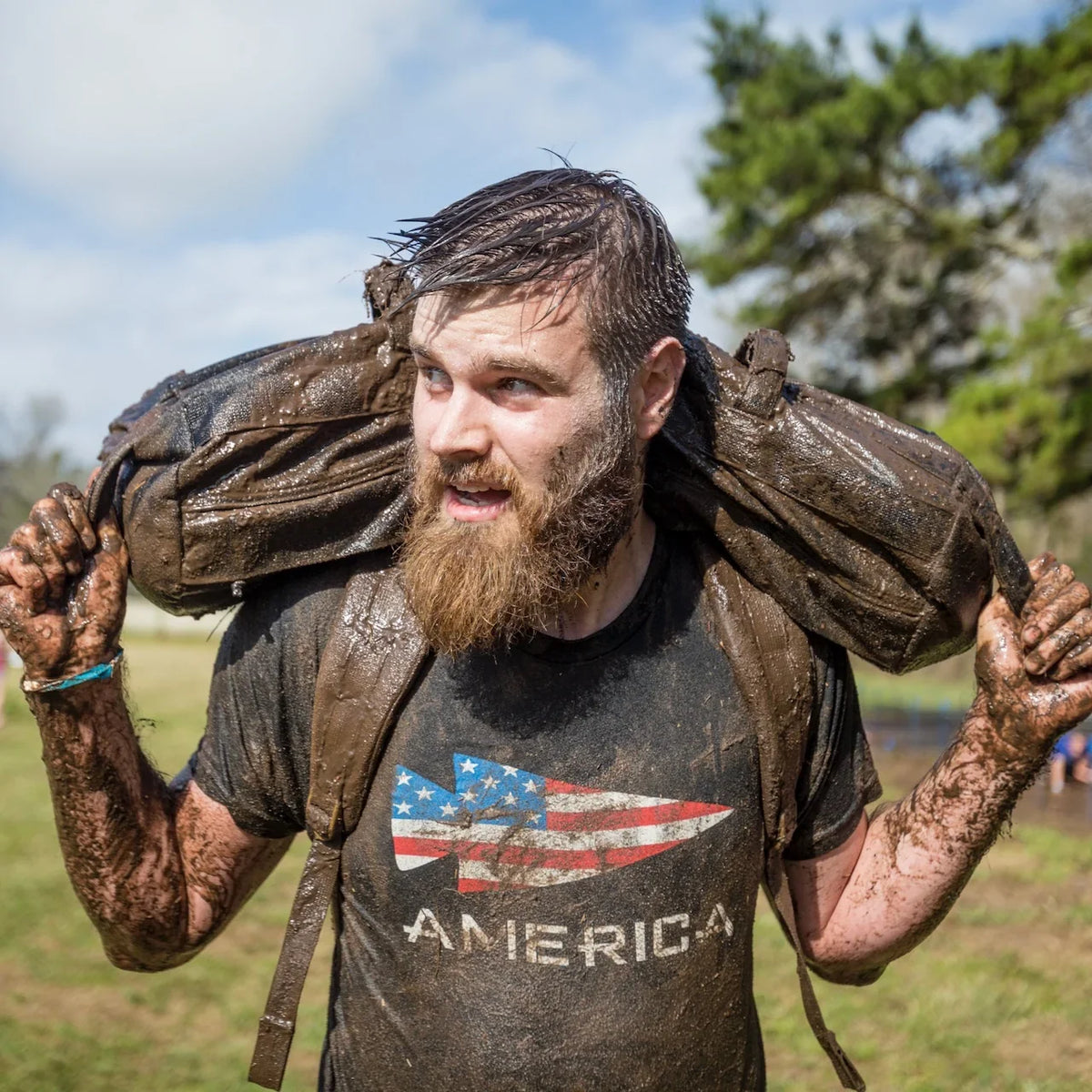 America Tee - Tri-BlendX